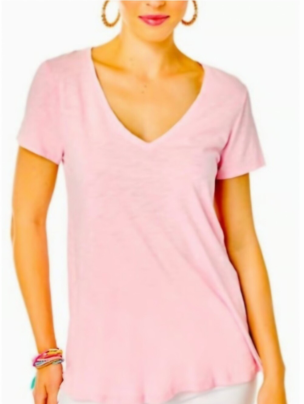 Lilly Pulitzer Light Pink Etta Tee
